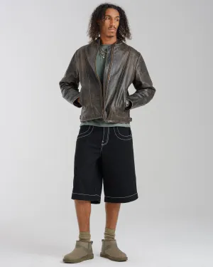 101 Twin Cannon Shorts. 14. Black/Silver J.
