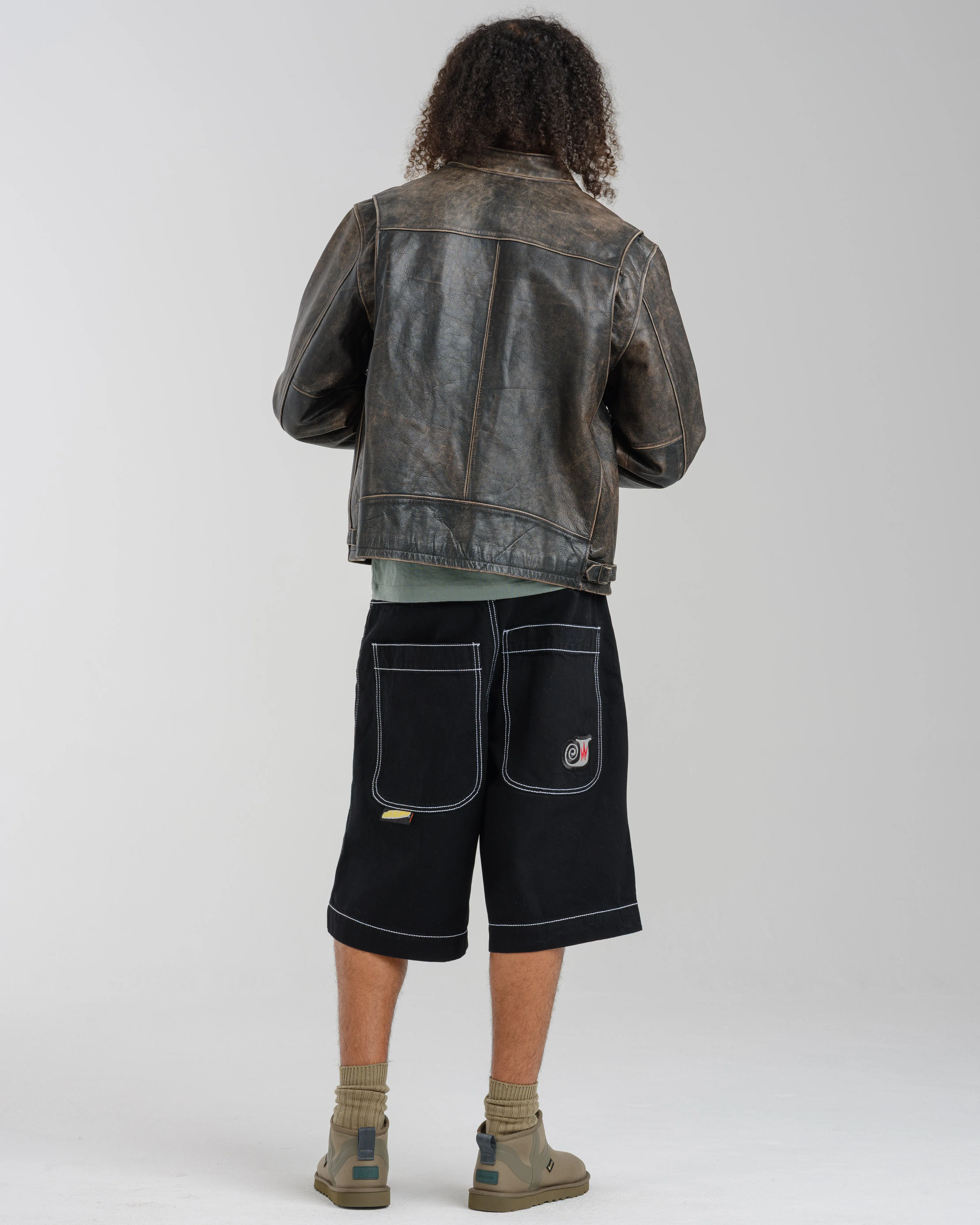 101 Twin Cannon Shorts. 14. Black/Silver J.