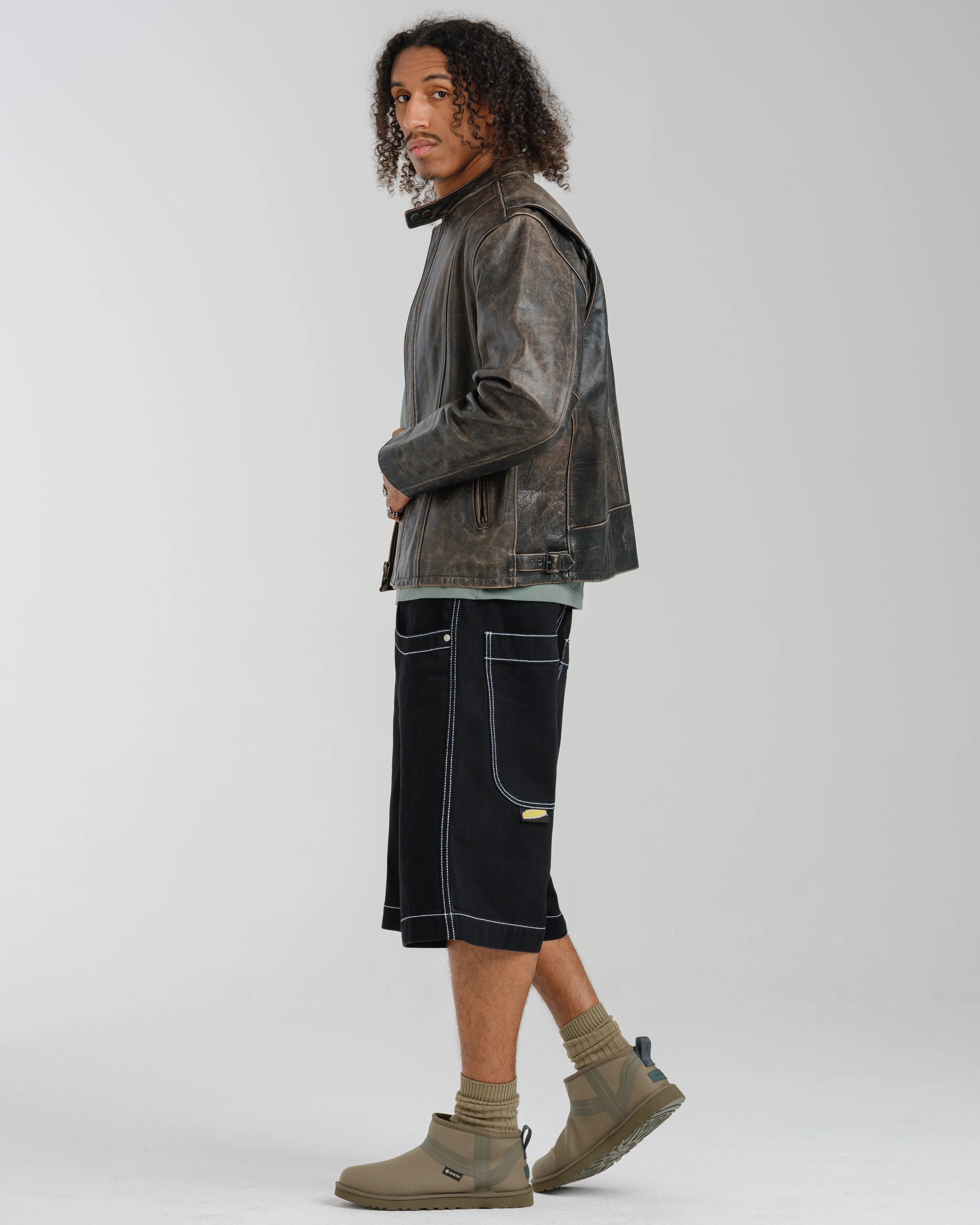 101 Twin Cannon Shorts. 14. Black/Silver J.