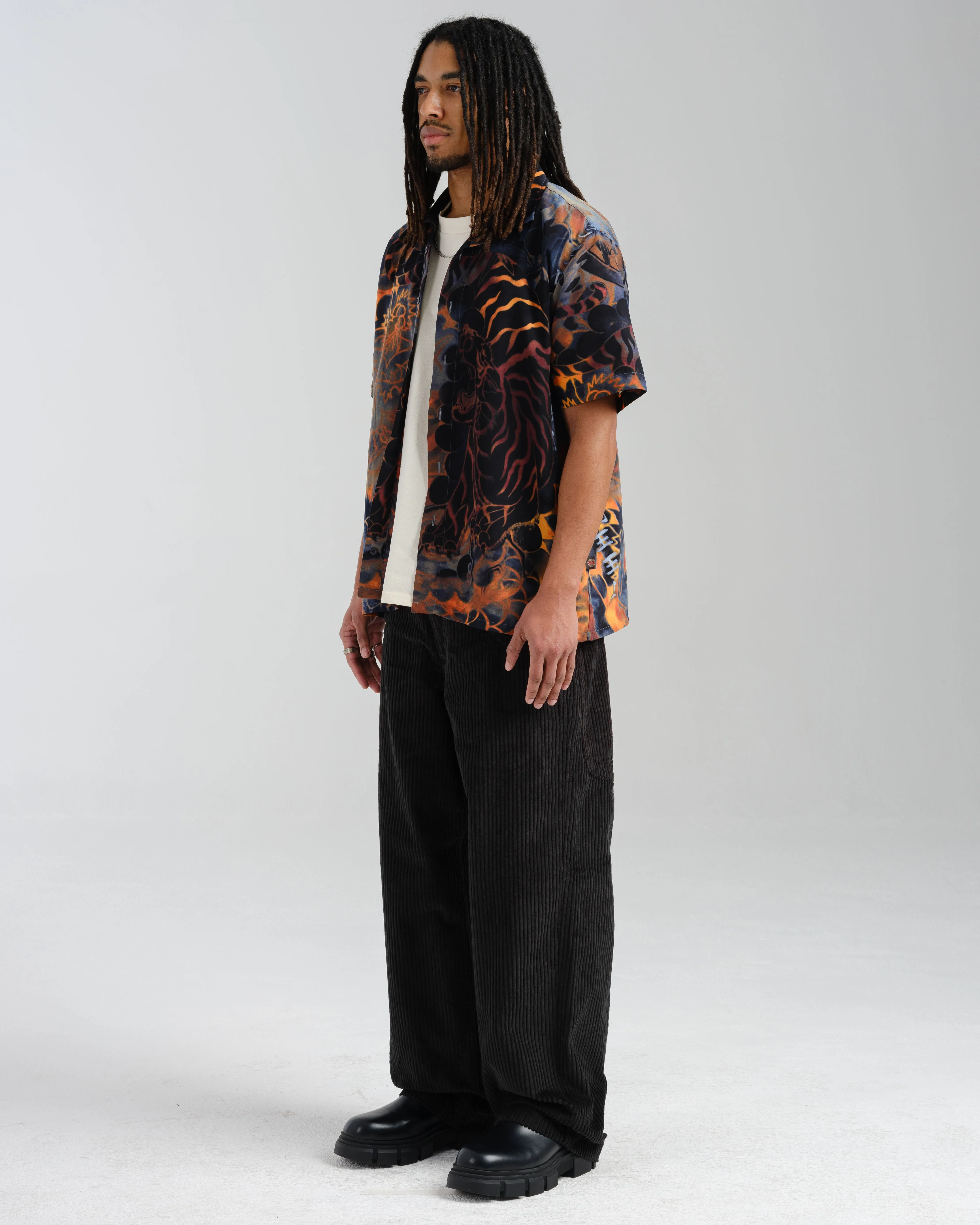 169 Low Down. 20. 4 Wale Corduroy. Black.