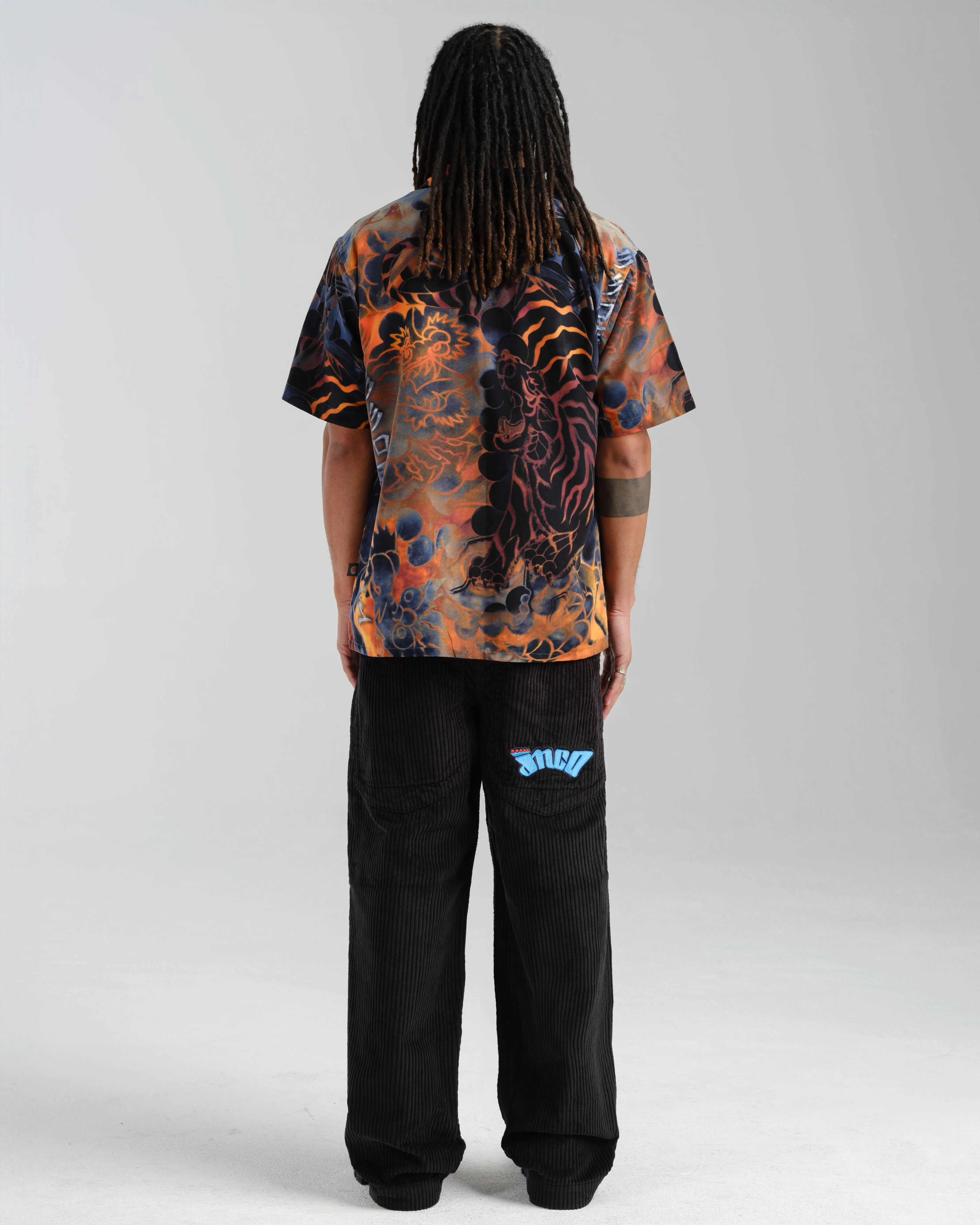169 Low Down. 20. 4 Wale Corduroy. Black.