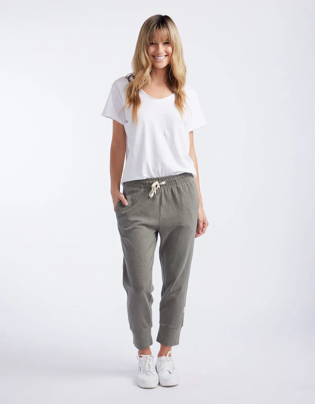 3/4 Brunch Pants - Khaki