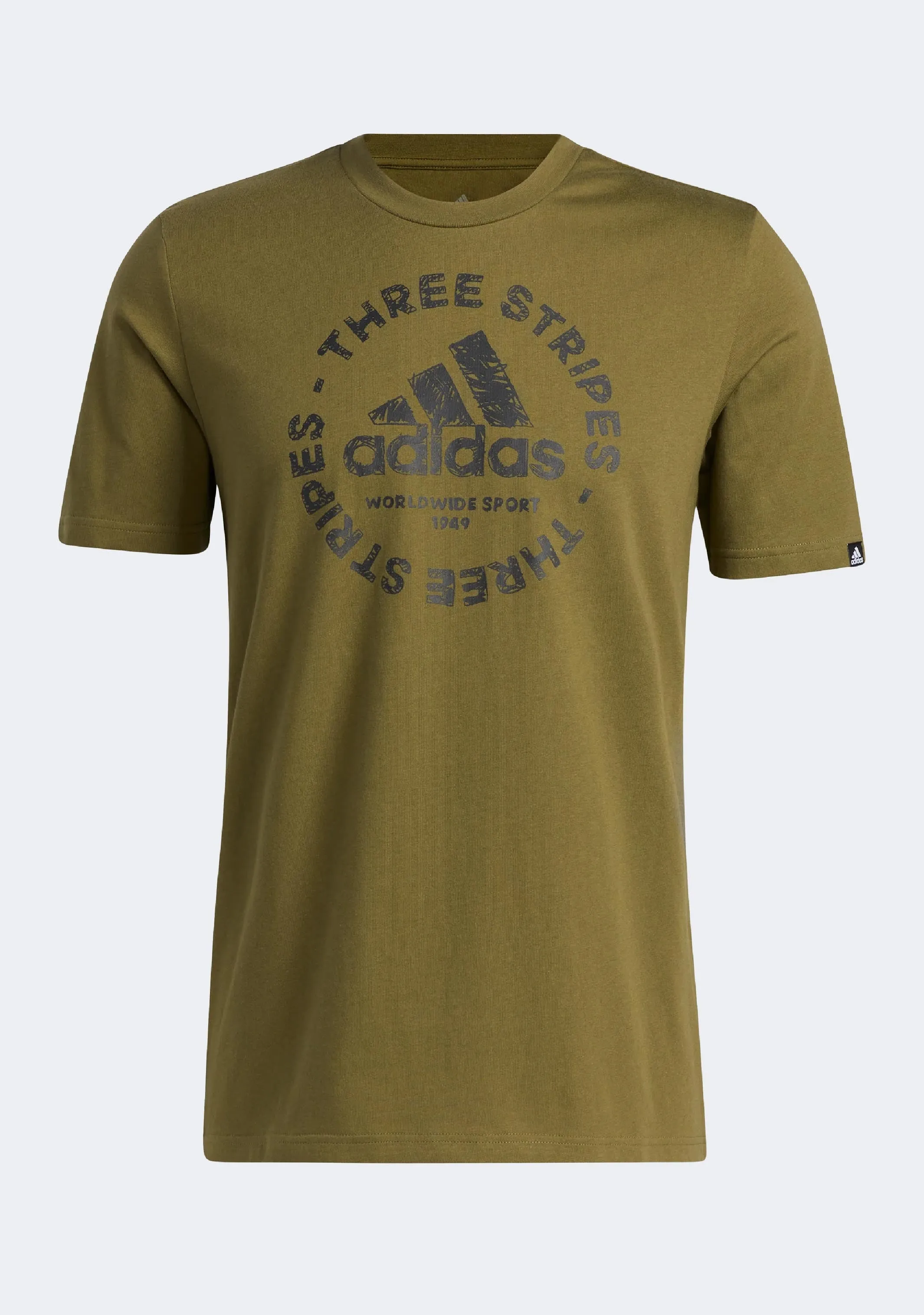 Adidas Men's Sketch Emblem Graphic Tee