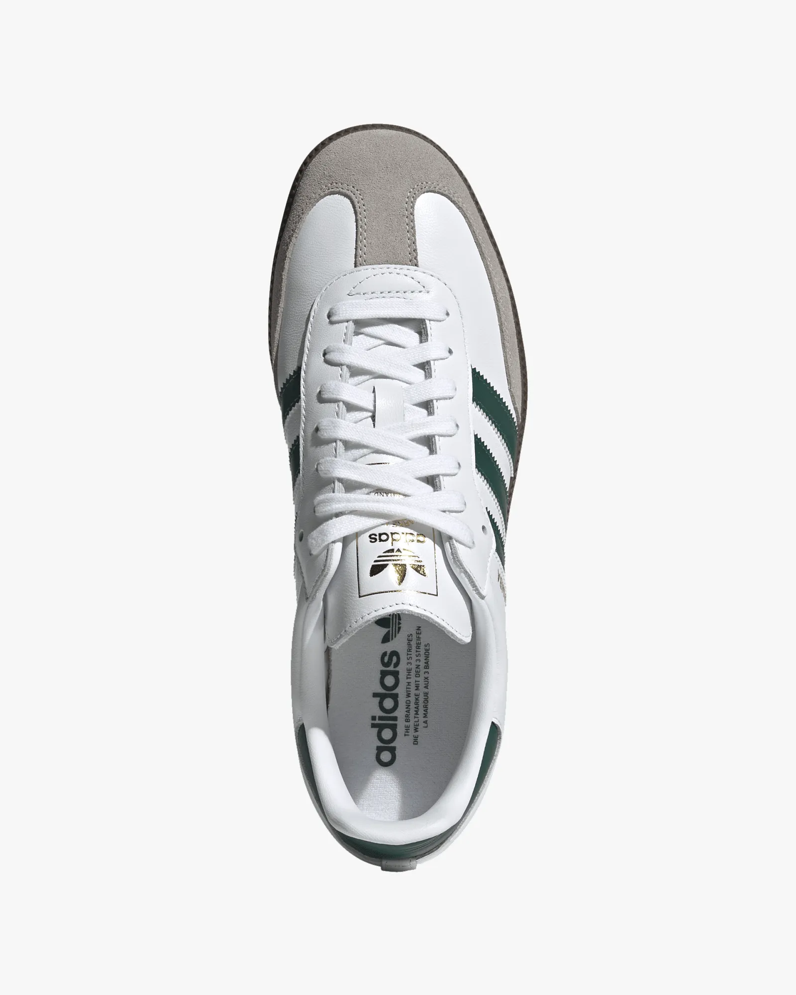 Adidas Samba OG - Cloud White / Collegiate Green / Clear Granite
