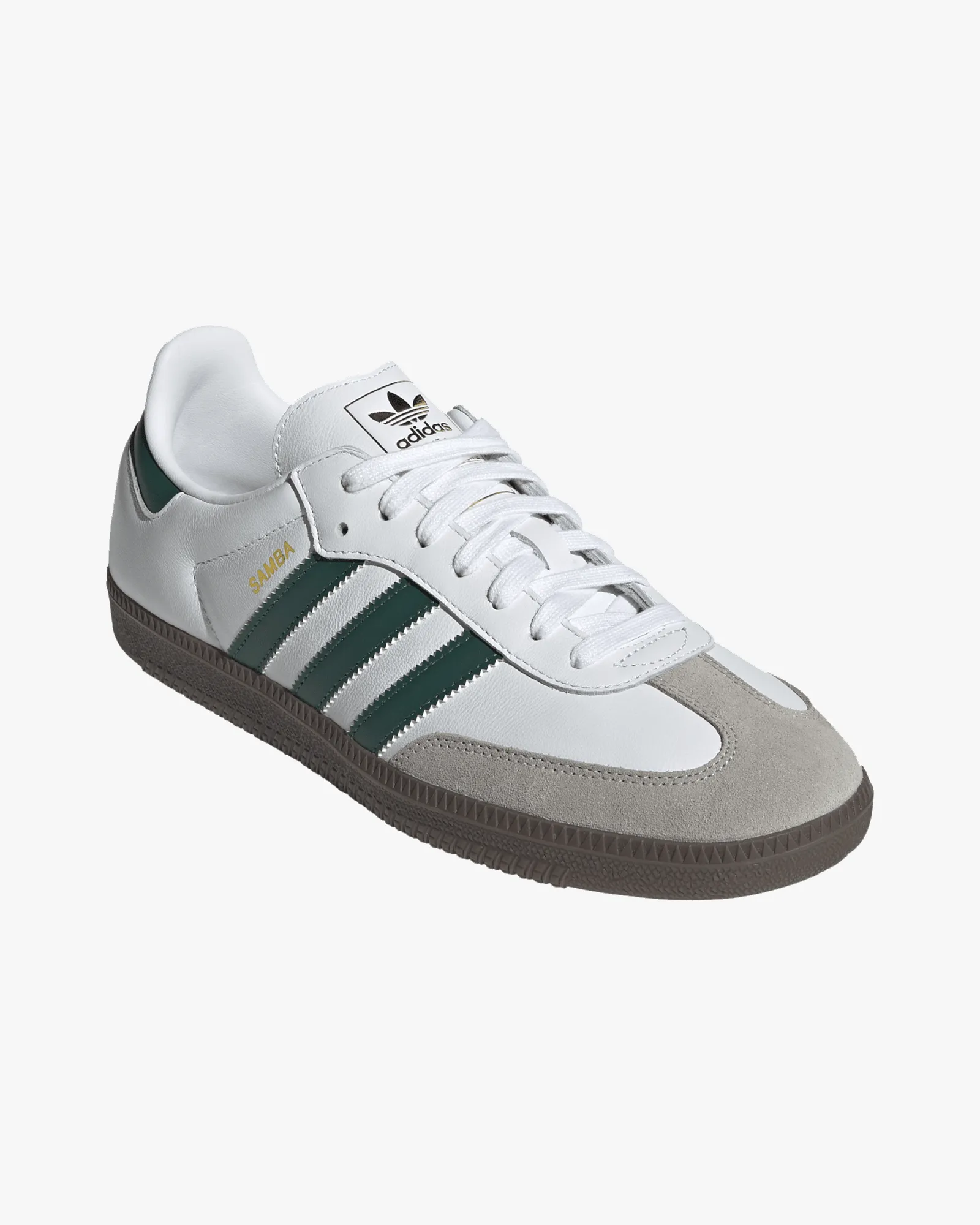 Adidas Samba OG - Cloud White / Collegiate Green / Clear Granite