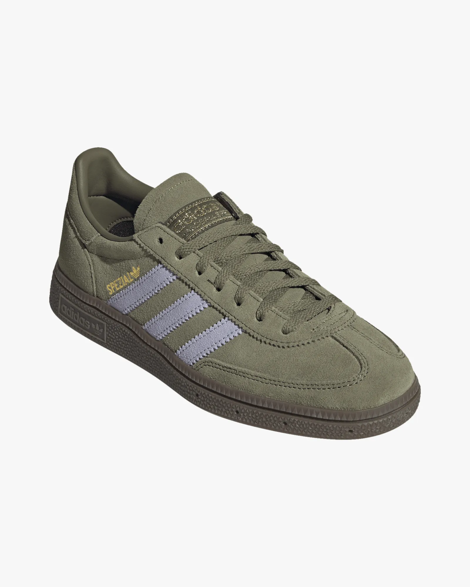 Adidas Womens Handball Spezial - Focus Olive / Violet Tone / Gum 5