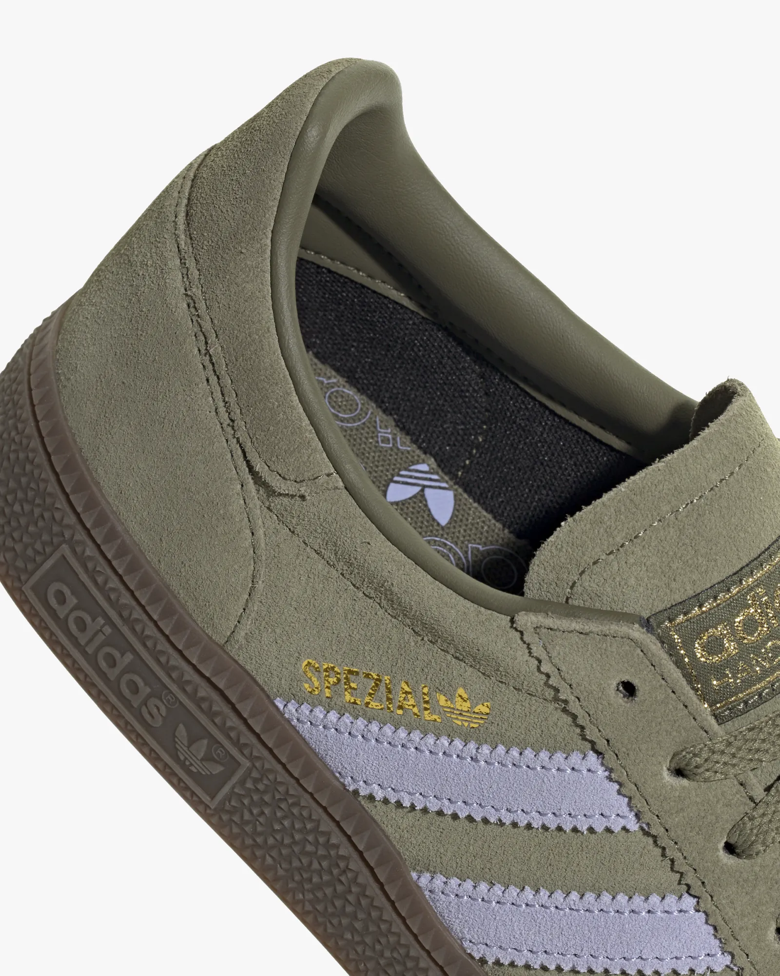Adidas Womens Handball Spezial - Focus Olive / Violet Tone / Gum 5