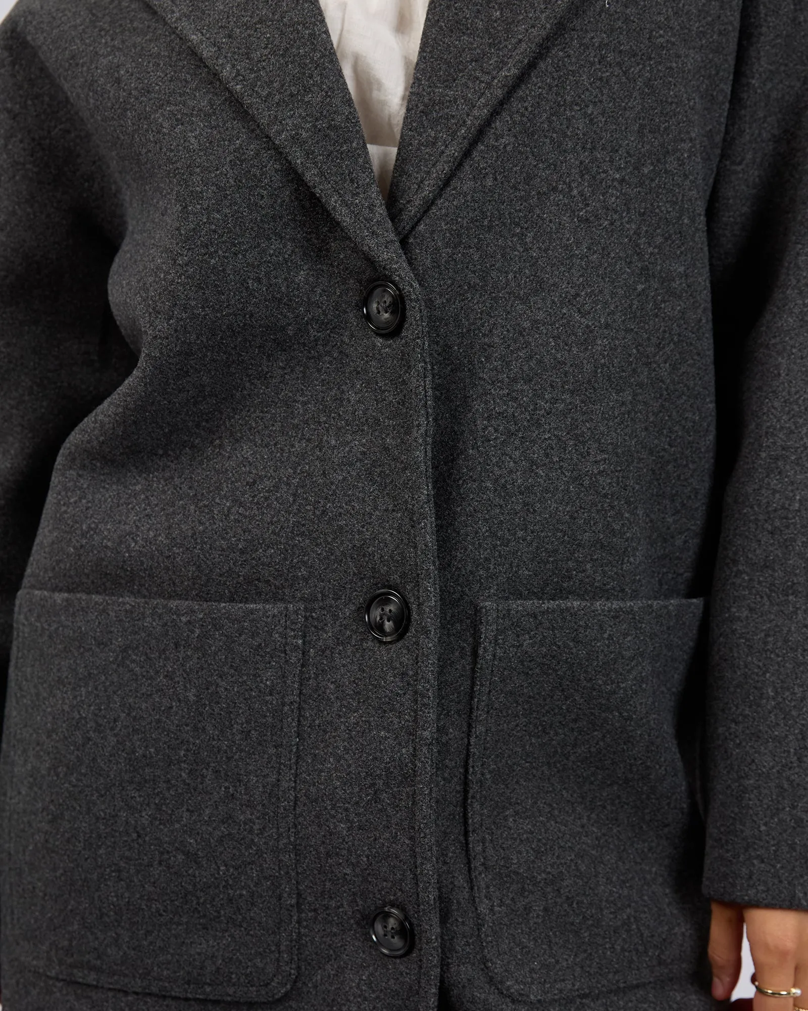 All About Eve Dion Coat Charcoal