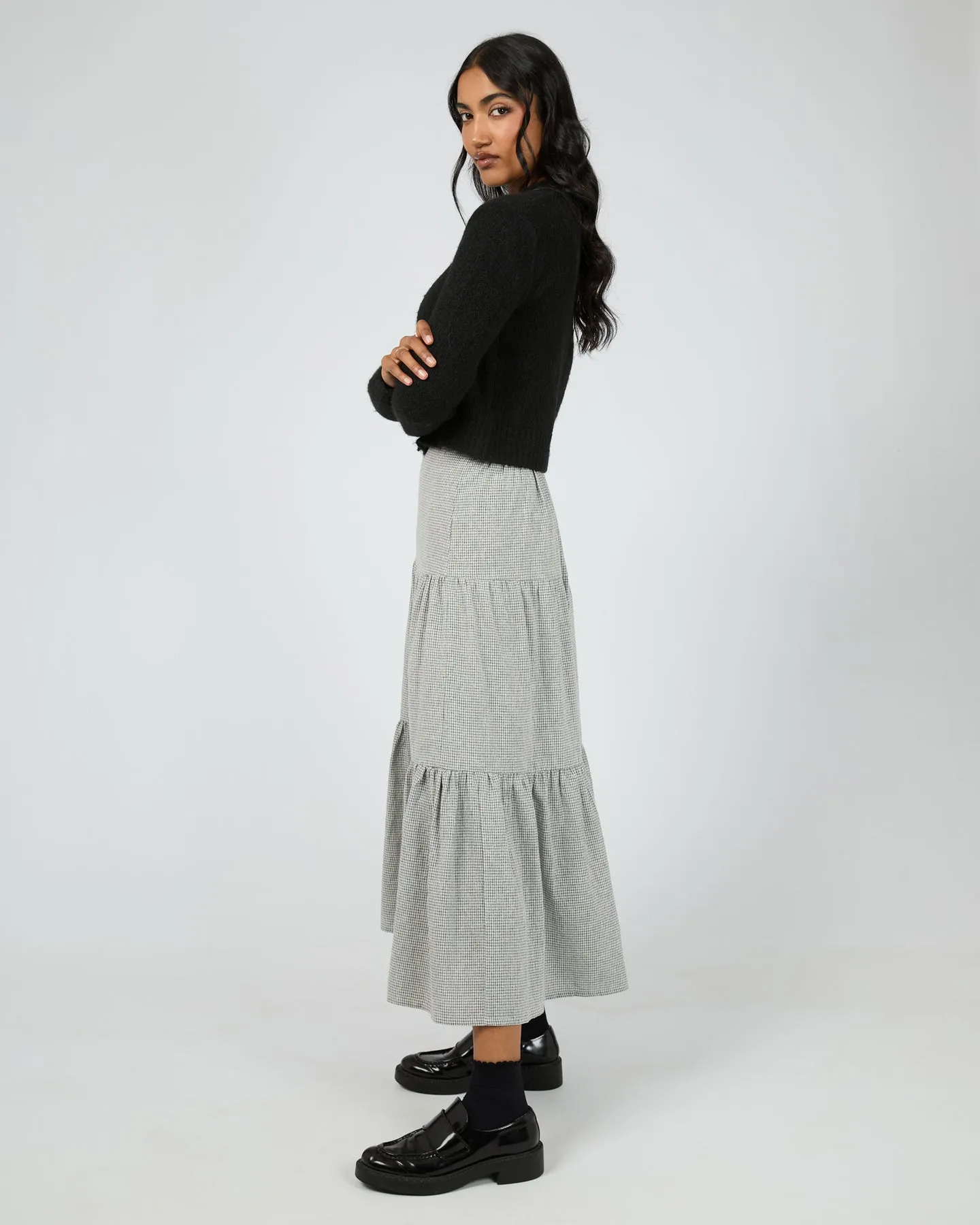 All About Eve Remy Maxi Skirt Check