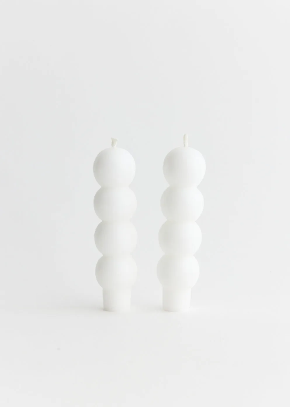 Baby Volute Candles (Set of 2)