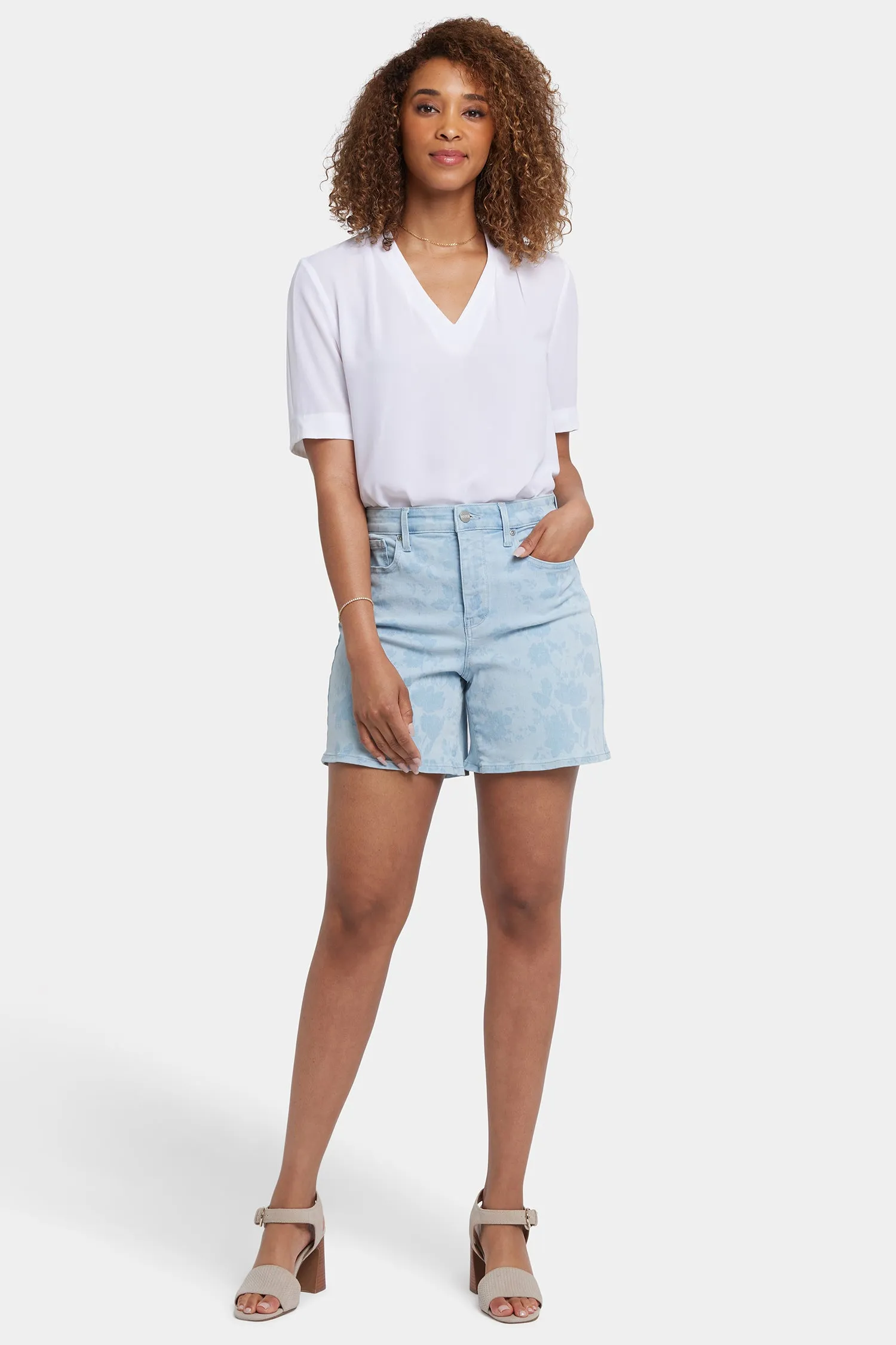Berkyn Relaxed Denim Shorts - Indigo Rosemary