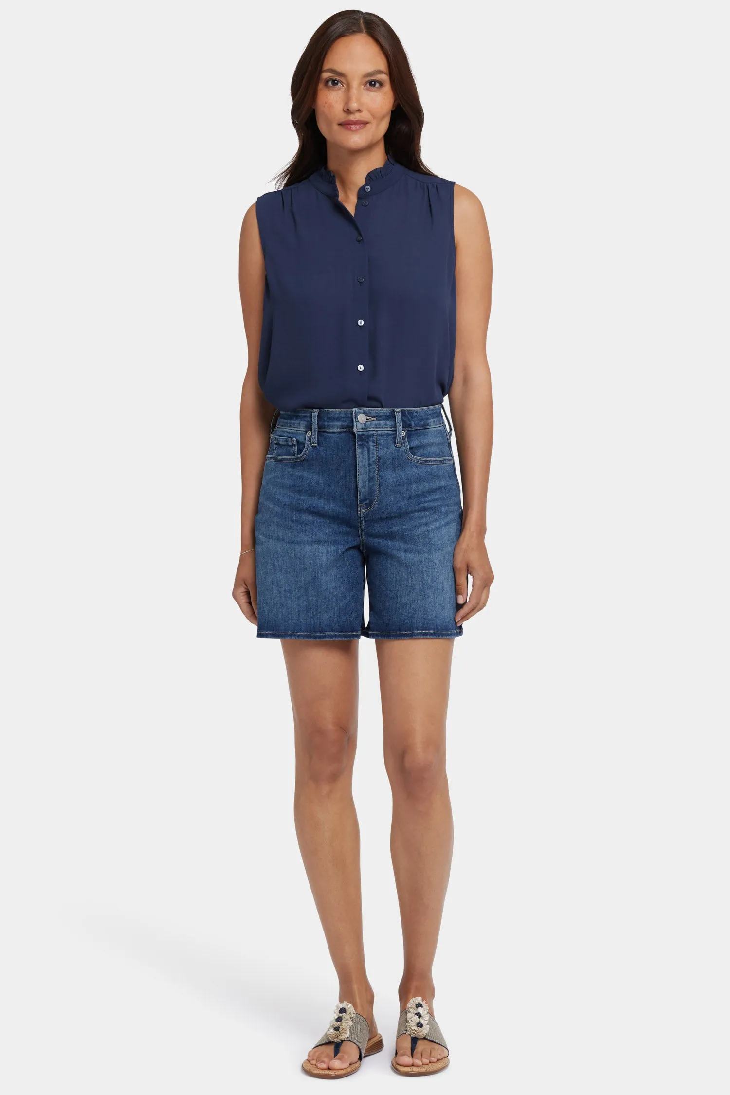 Berkyn Relaxed Denim Shorts - Valencia Surf