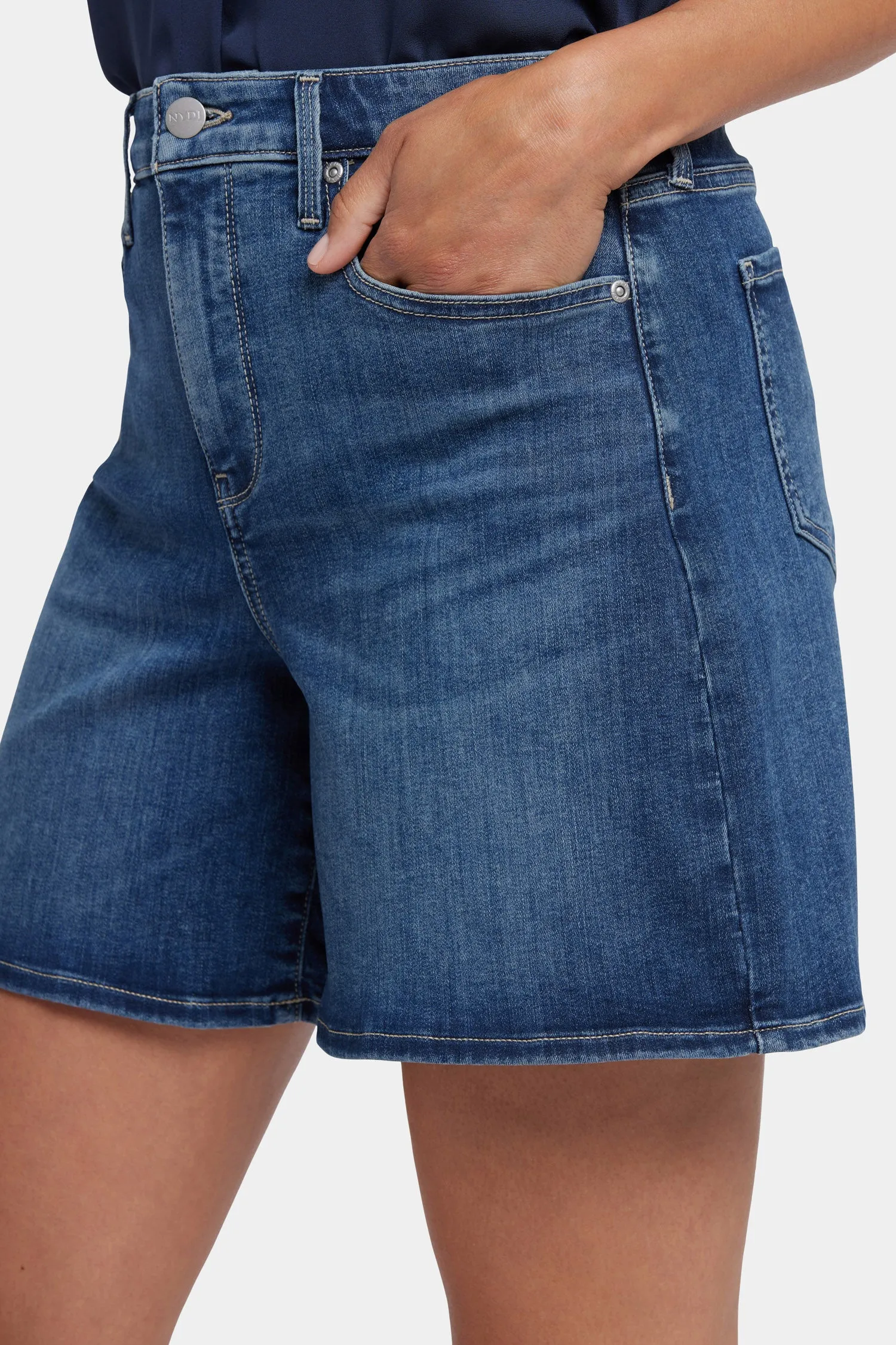 Berkyn Relaxed Denim Shorts - Valencia Surf