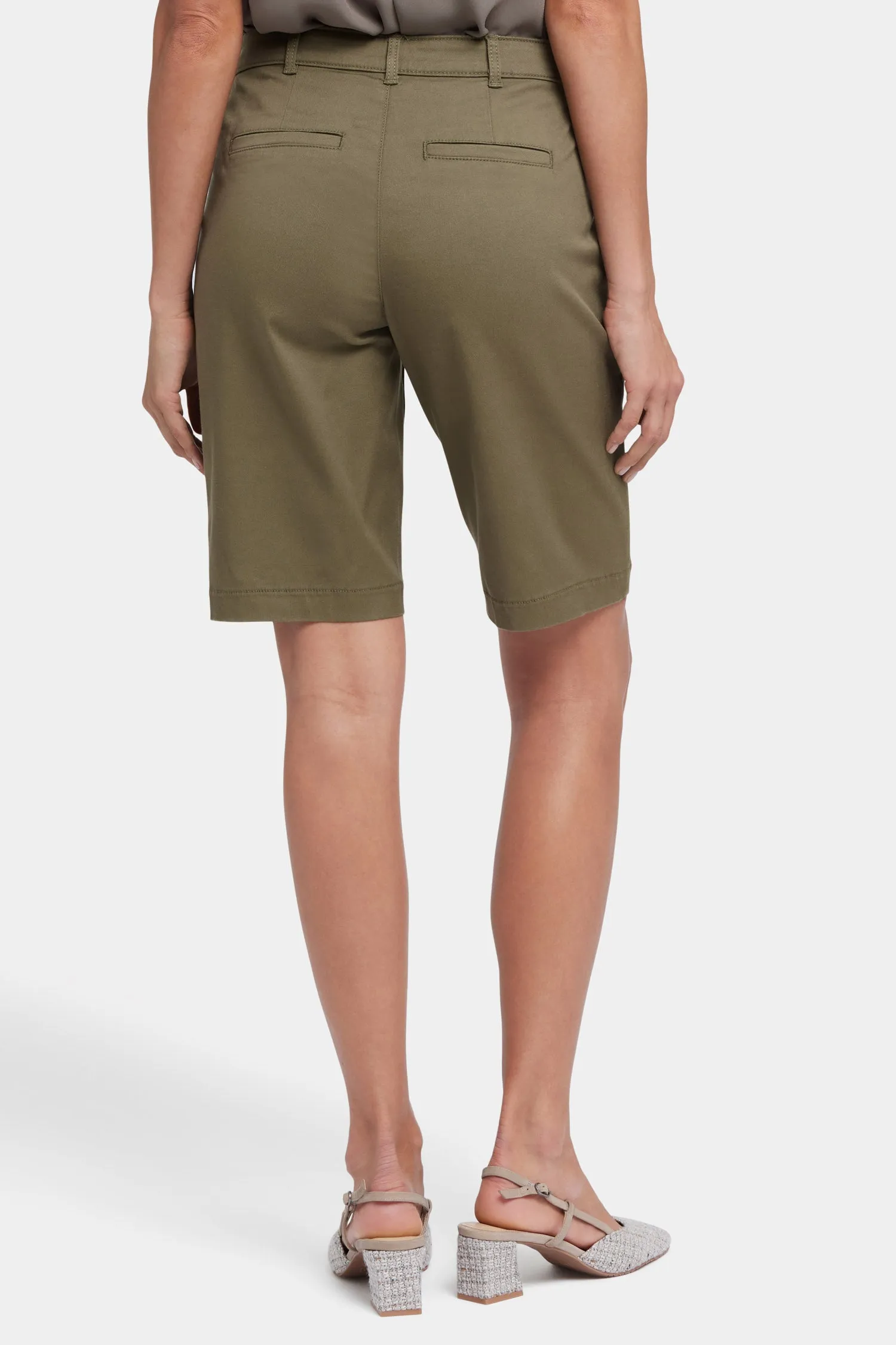 Bermuda Shorts - Bay Leaf