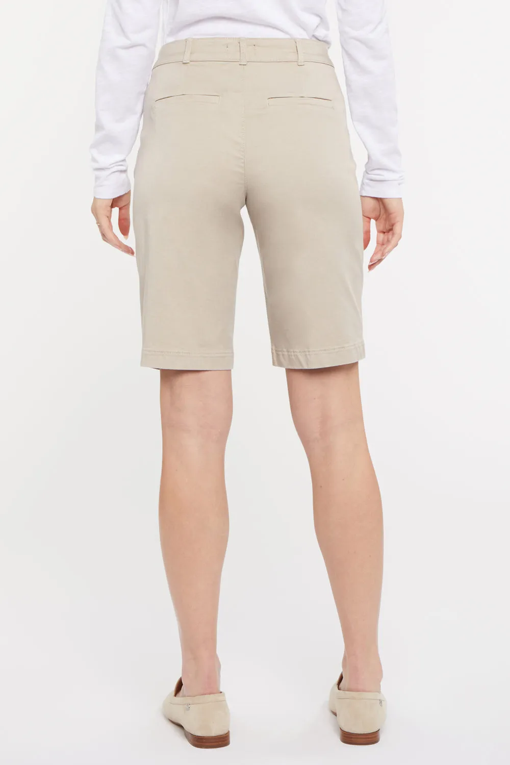 Bermuda Shorts In Petite - Feather