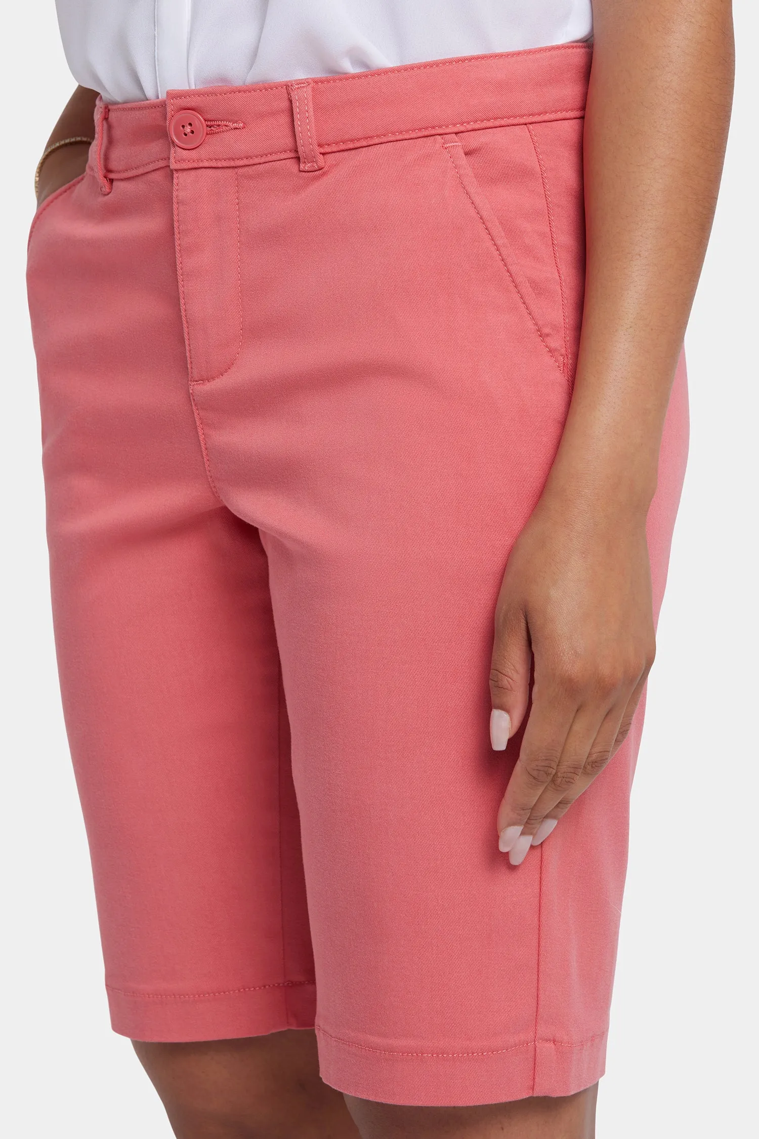 Bermuda Shorts - Spiced Coral