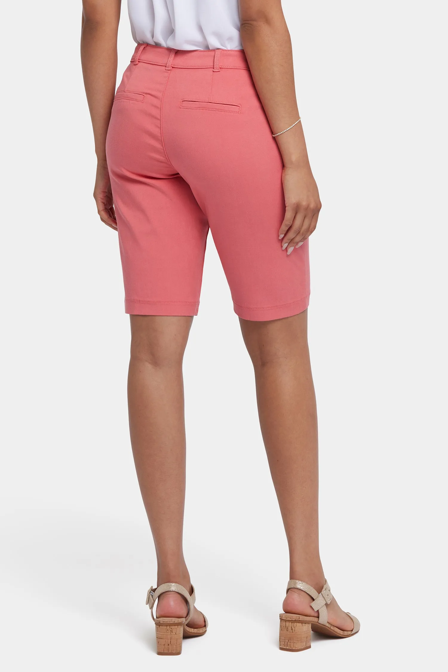 Bermuda Shorts - Spiced Coral