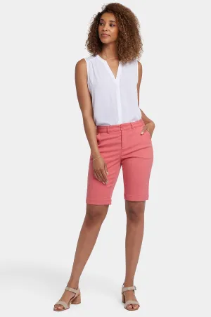 Bermuda Shorts - Spiced Coral