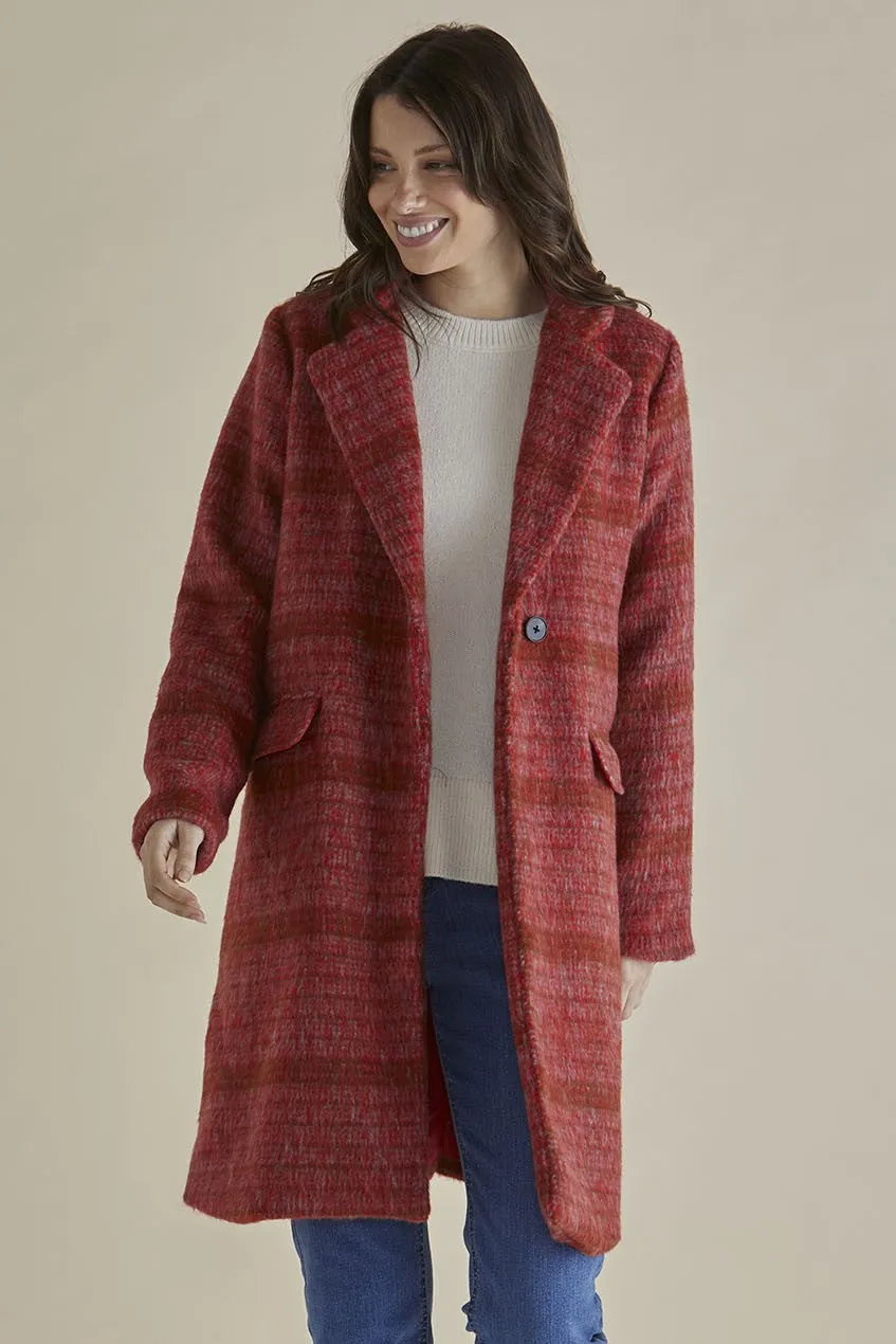 Betty Basics Wanda Coat Rouge