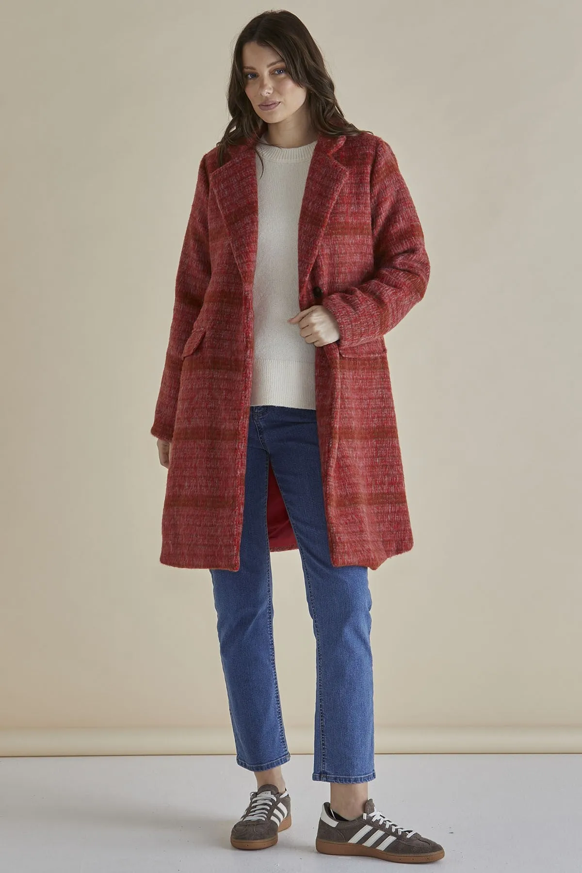 Betty Basics Wanda Coat Rouge