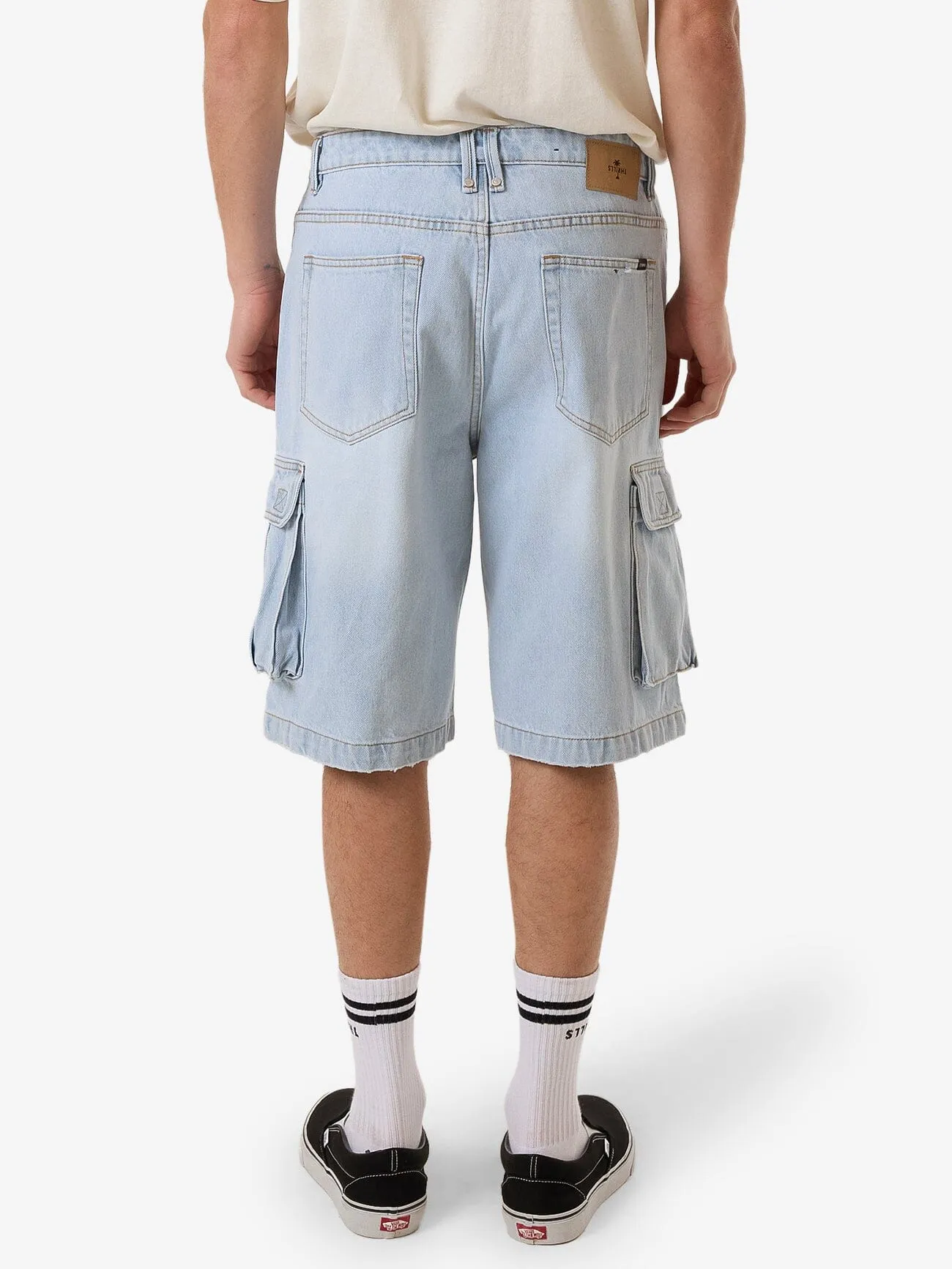 Big Slacker Denim Cargo Short - Epoch Blue