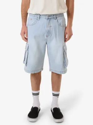 Big Slacker Denim Cargo Short - Epoch Blue