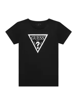 Black Triangle Logo T-Shirt (7-16)