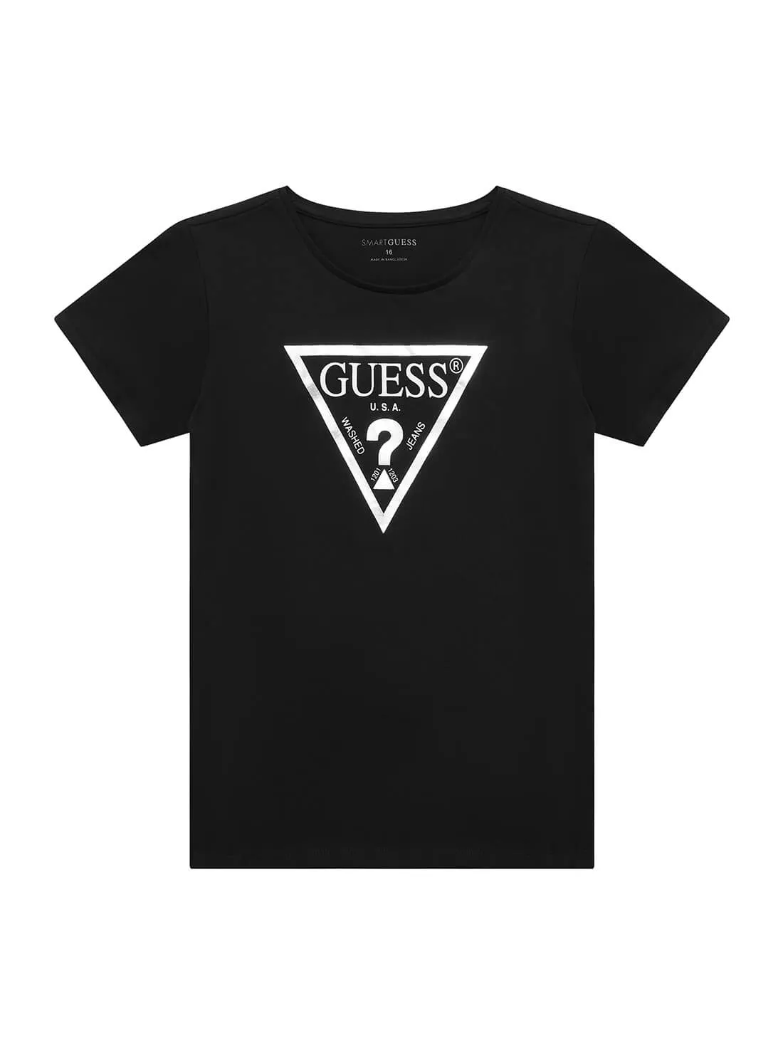 Black Triangle Logo T-Shirt (7-16)