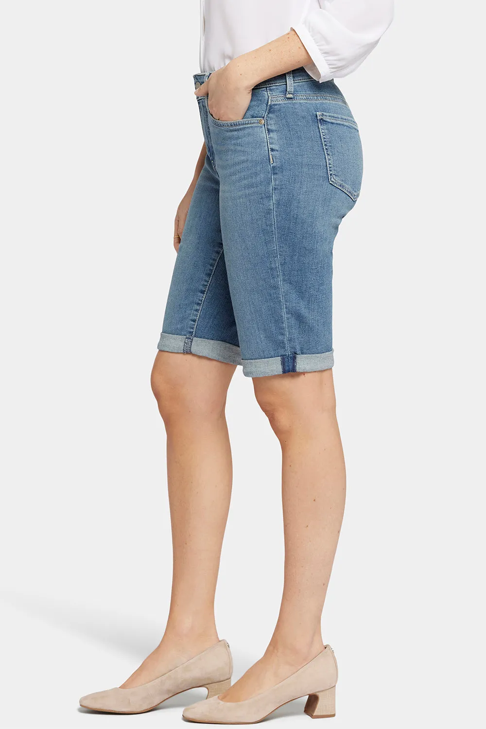 Briella 11 Inch Denim Shorts - Heyburn Wash