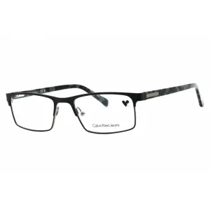 Calvin Klein Jeans Men's Eyeglasses - Black Full Rim Rectangular Frame | CKJ527 001