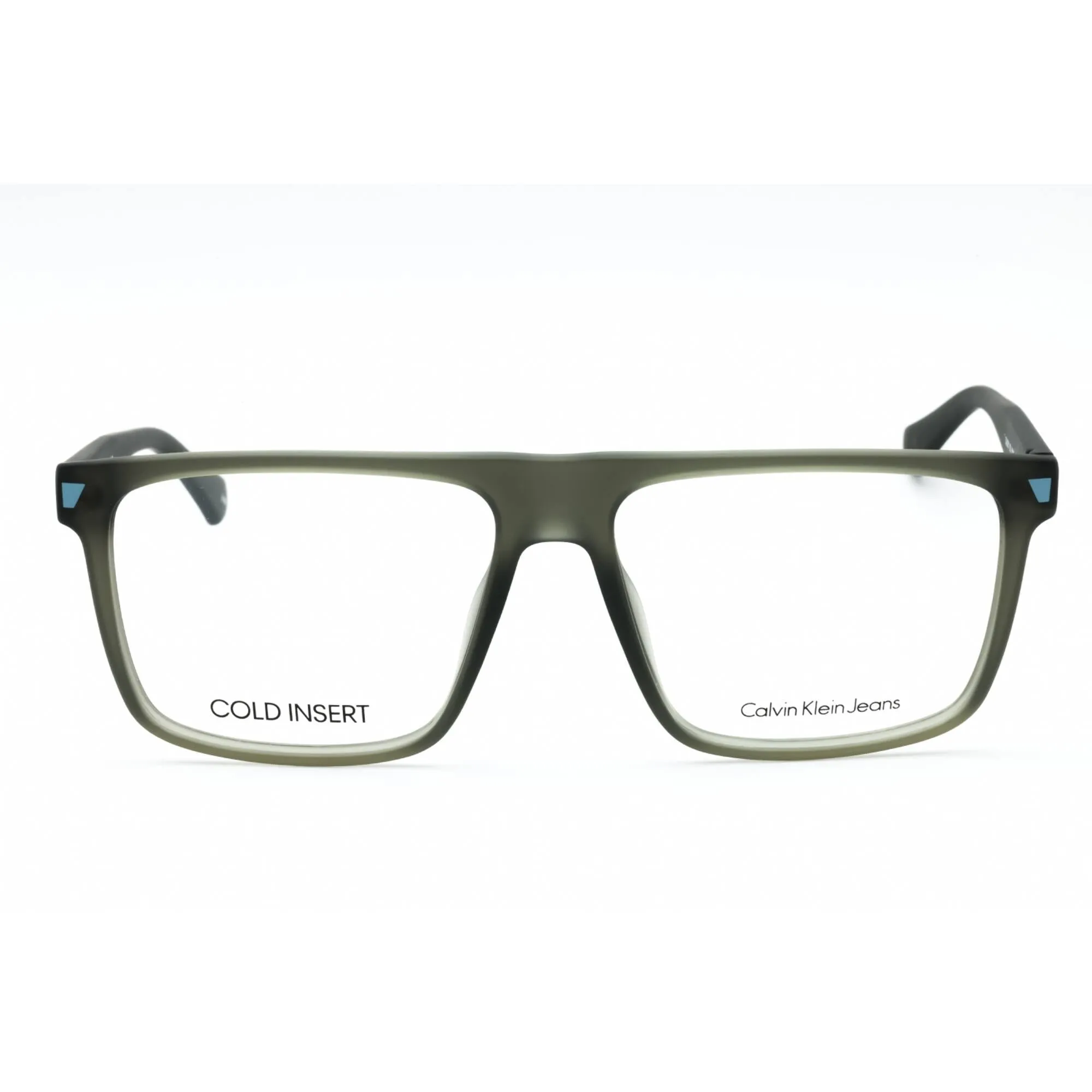 Calvin Klein Jeans Men's Eyeglasses - Grey Full Rim Browline Frame | CKJ21611 050