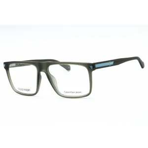 Calvin Klein Jeans Men's Eyeglasses - Grey Full Rim Browline Frame | CKJ21611 050