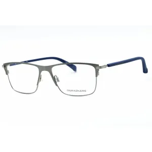 Calvin Klein Jeans Men's Eyeglasses - Satin Gunmetal Full Rim Frame | CKJ21400 008