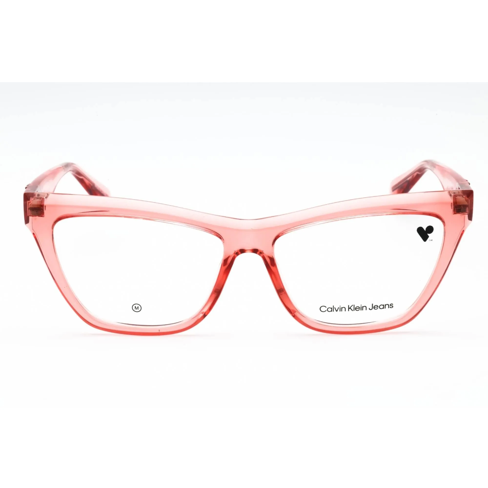 Calvin Klein Jeans Women's Eyeglasses - Rose Full Rim Cat Eye Frame | CKJ23614 671