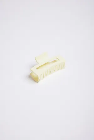Claw Clip - Pastel Yellow