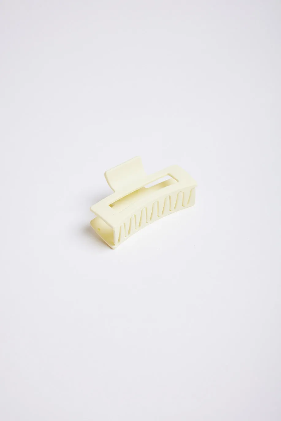 Claw Clip - Pastel Yellow