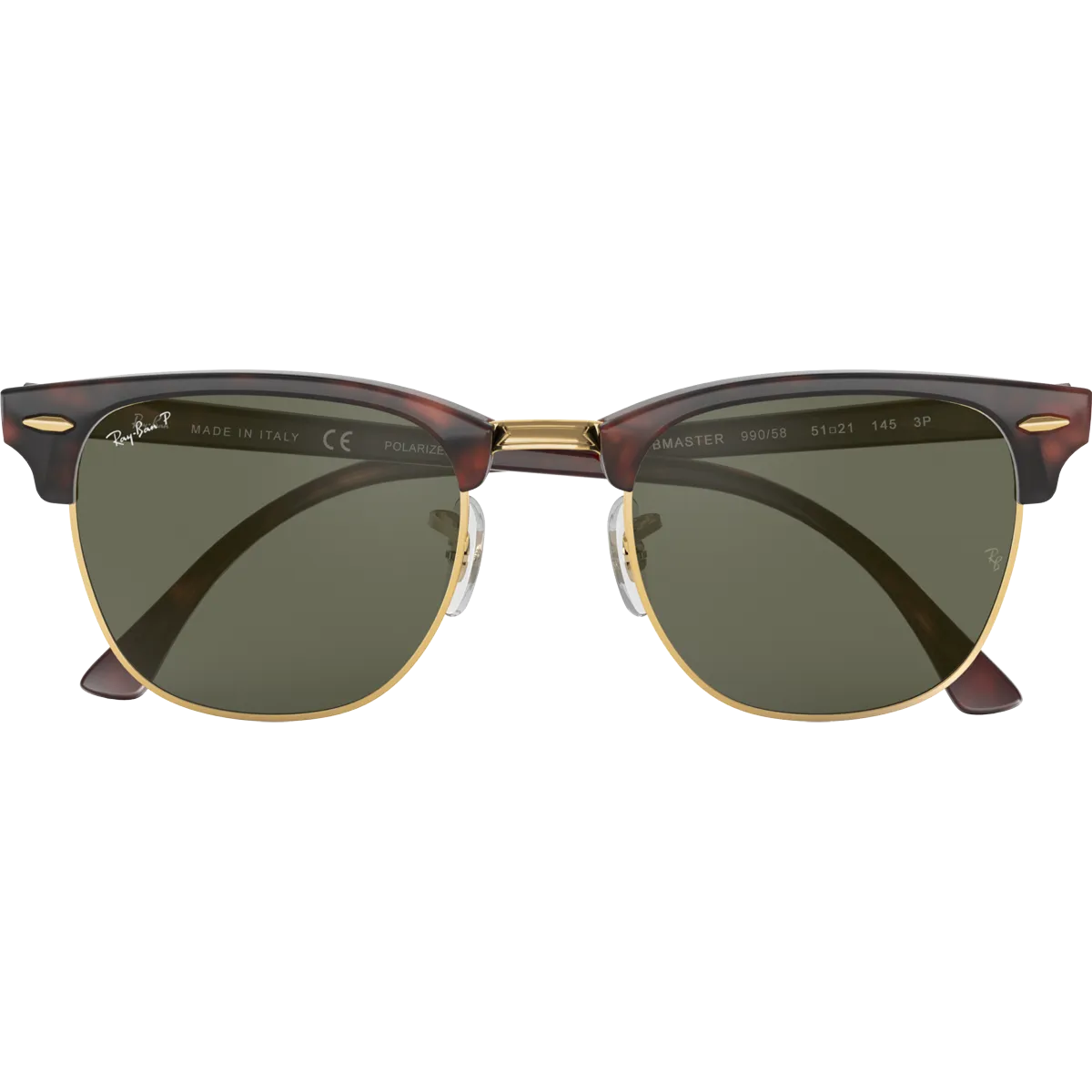 Club Master M - Red Havana/G-15 Green Polarized