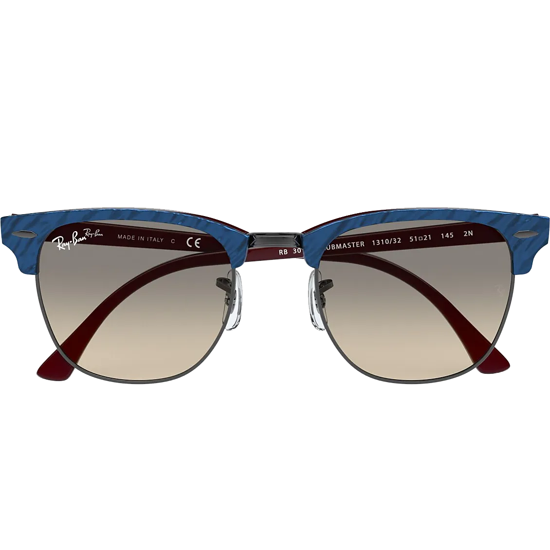 Club Master M - Wrinkled Blue/Gradient Grey
