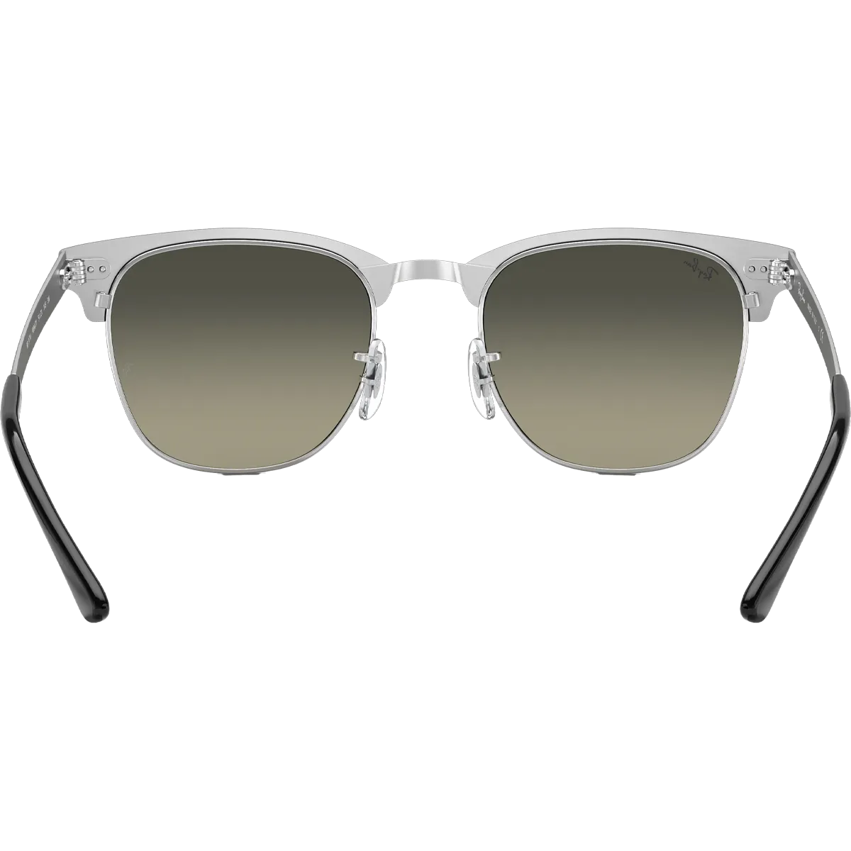 Clubmaster Metal - Polished Black Silver/Grey Gradient