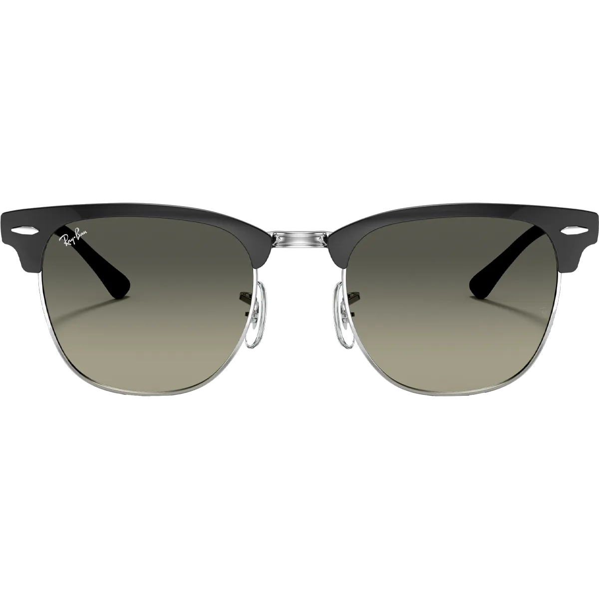 Clubmaster Metal - Polished Black Silver/Grey Gradient