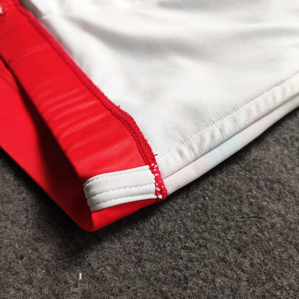 Color Stripes Boxer Shorts Nylon Swimming Beach Shorts Swimming Trunks