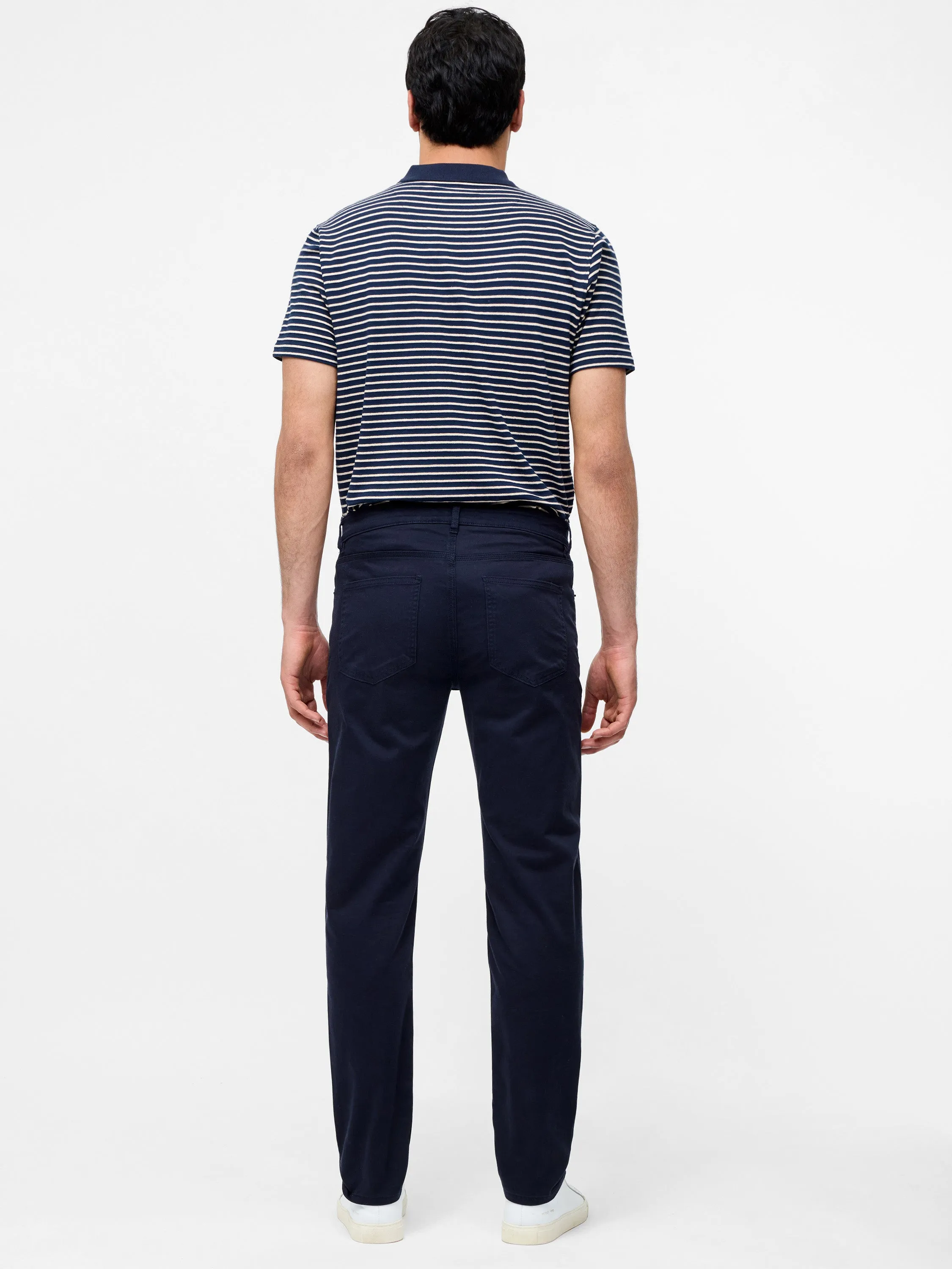 Cotton Stretch 5 Pocket 34 Inch Jeans