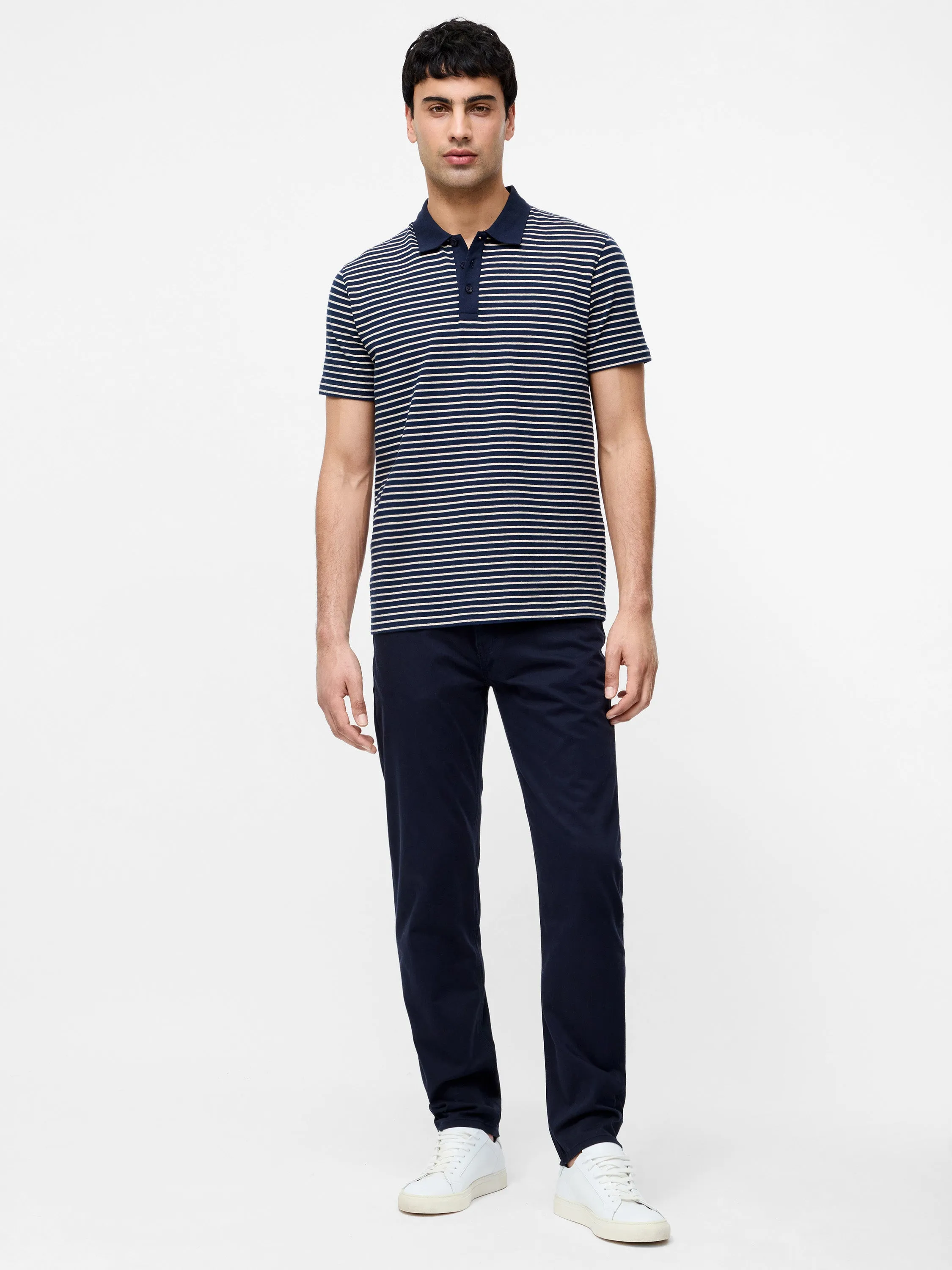 Cotton Stretch 5 Pocket 34 Inch Jeans