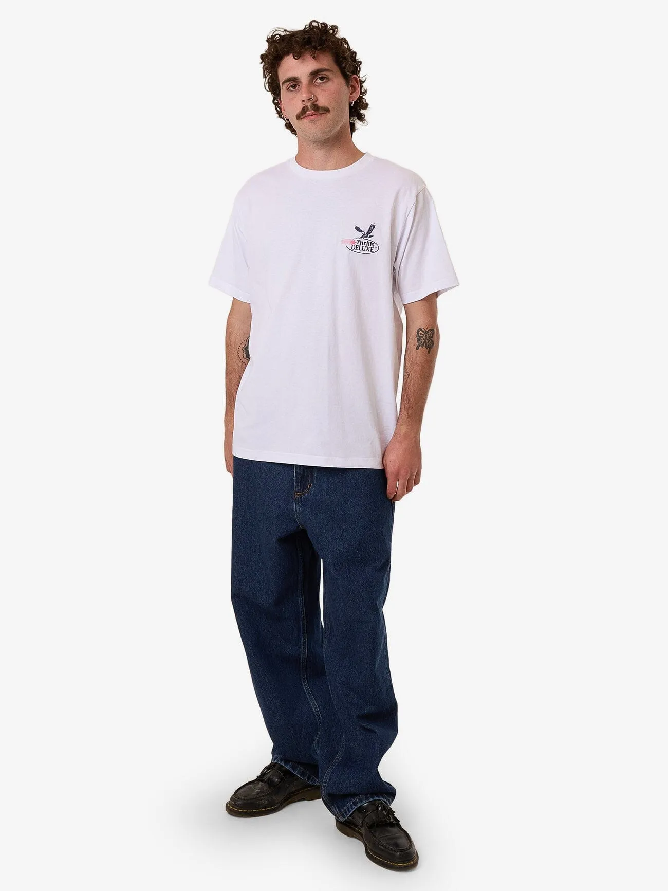 Deluxe Merch Fit Tee - White