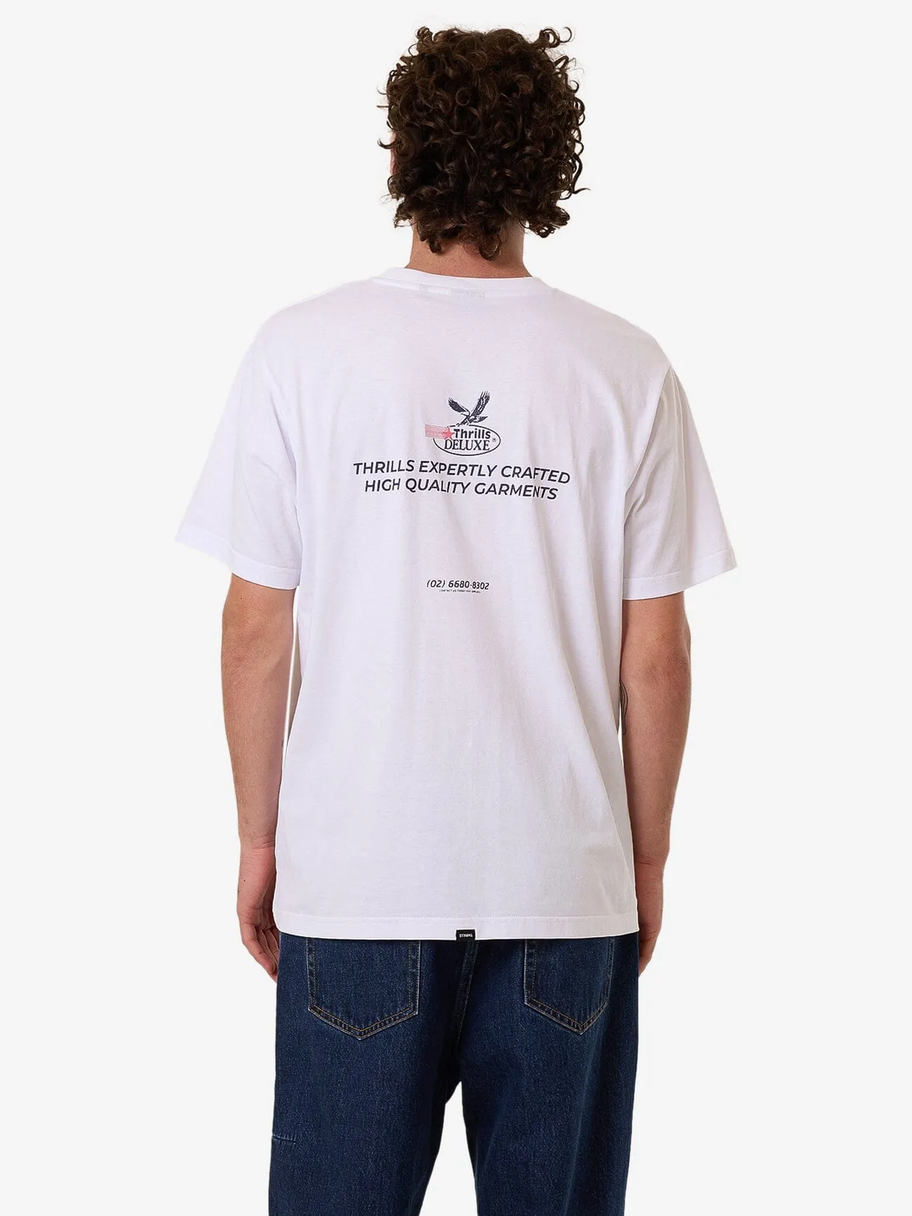 Deluxe Merch Fit Tee - White