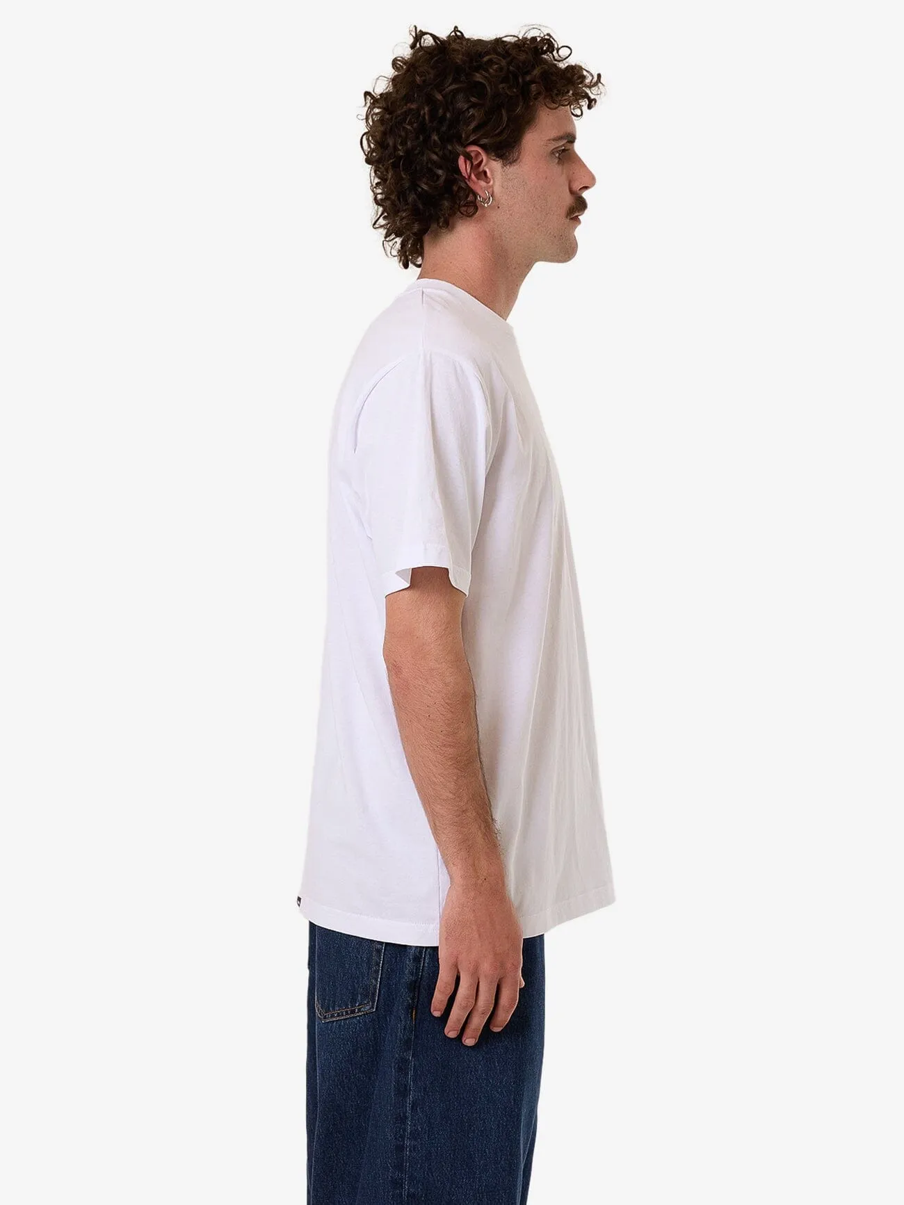 Deluxe Merch Fit Tee - White