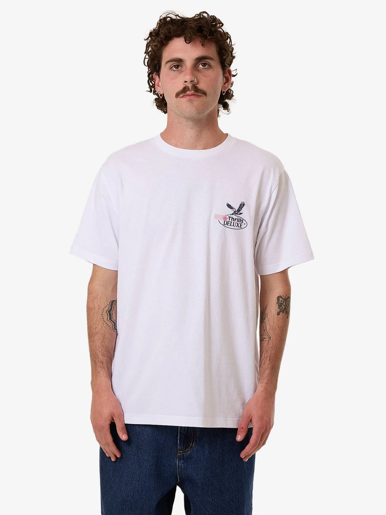 Deluxe Merch Fit Tee - White
