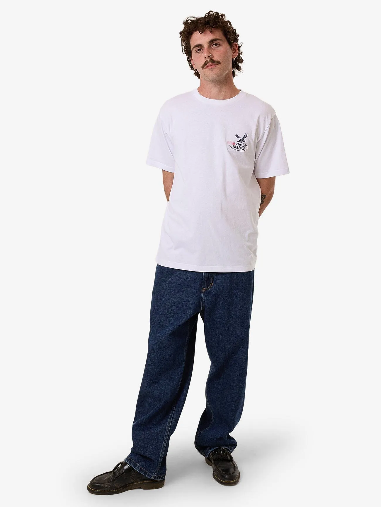 Deluxe Merch Fit Tee - White