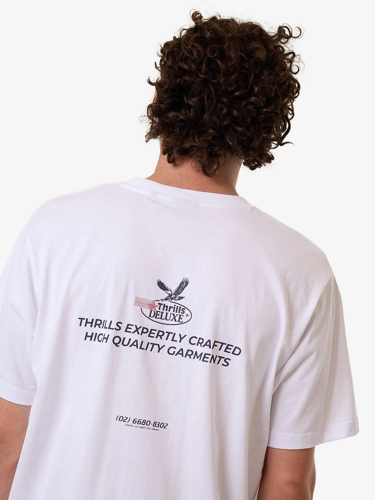 Deluxe Merch Fit Tee - White