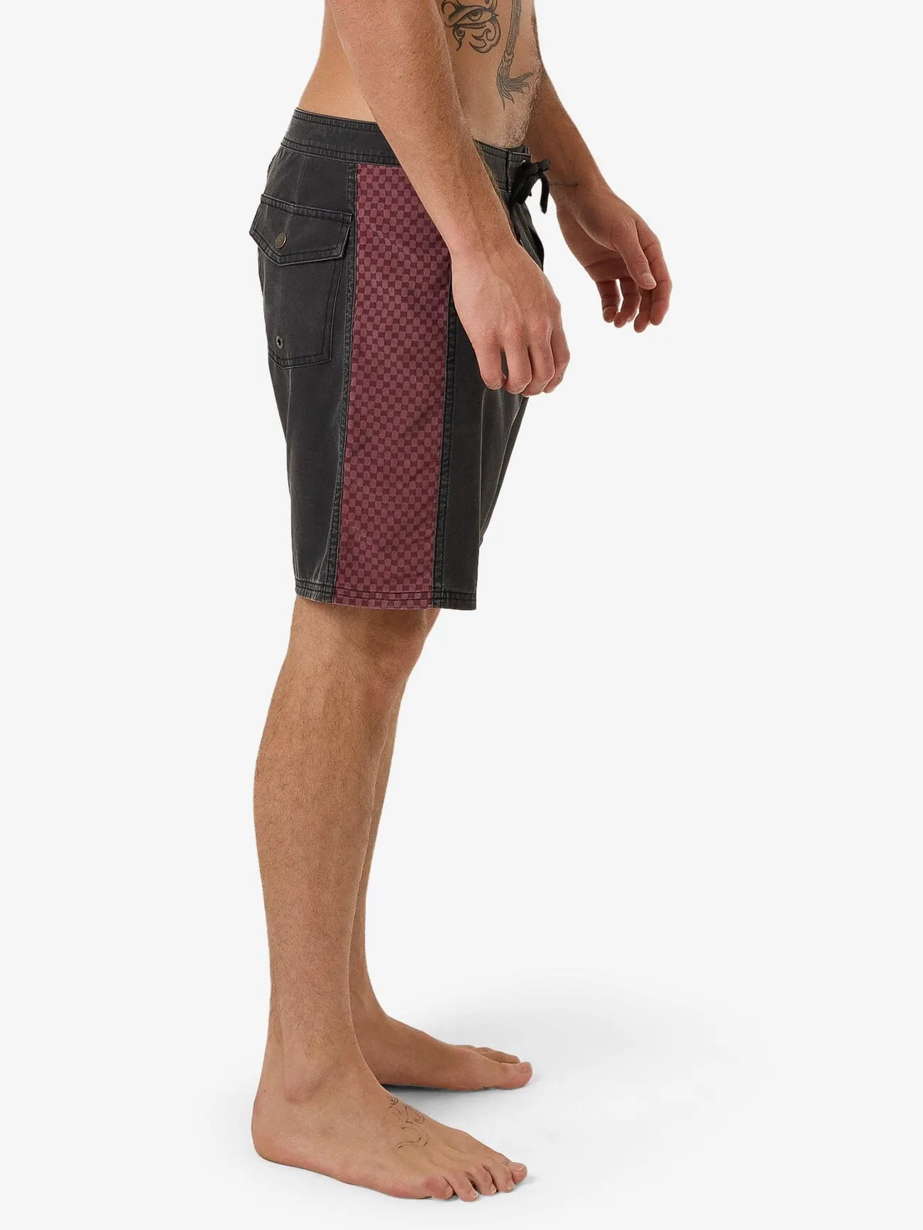 Distortion Boardshort - Black